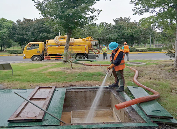海沧化油池清理